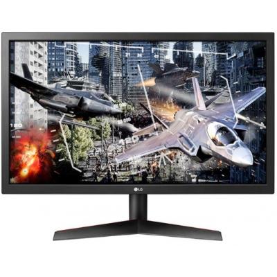 24"Black LED Monitor Full HD DisplayPort HDMI